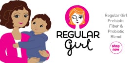 regular girl prebiotic fiber and probiotic blend for healthy natural balance