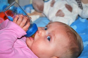 Cup Feeding to Supplement a Breastfed Baby
