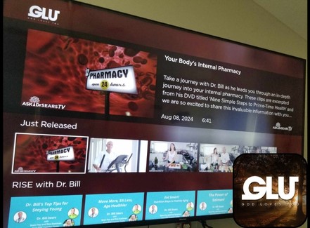 Ask Dr. Sears TV is now Live on GLU.